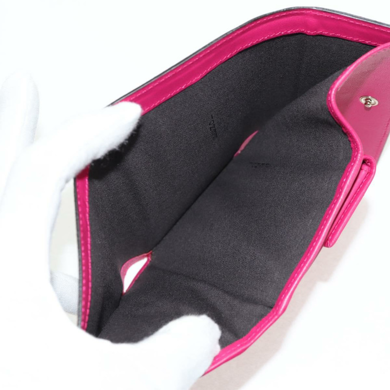 【日本直送】FENDI Zucca帆布三折皮夾 多色金色 正品 145553V-19