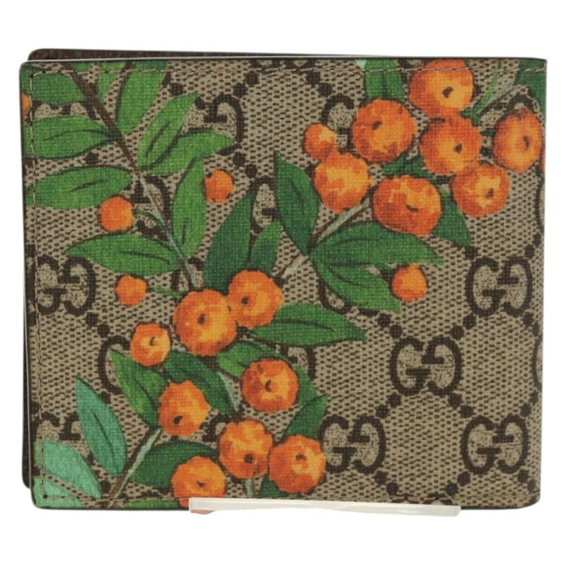 【日本直送】GUCCI GG Supreme錢包 PVC 米色 正品 143023M-1