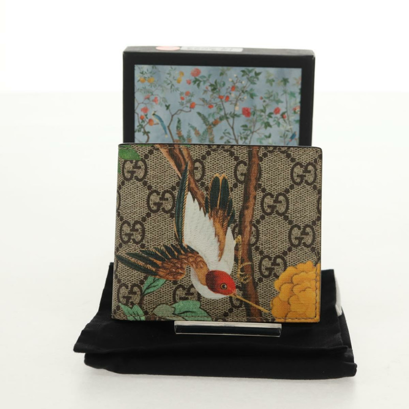 【日本直送】GUCCI GG Supreme錢包 PVC 米色 正品 143023M-11