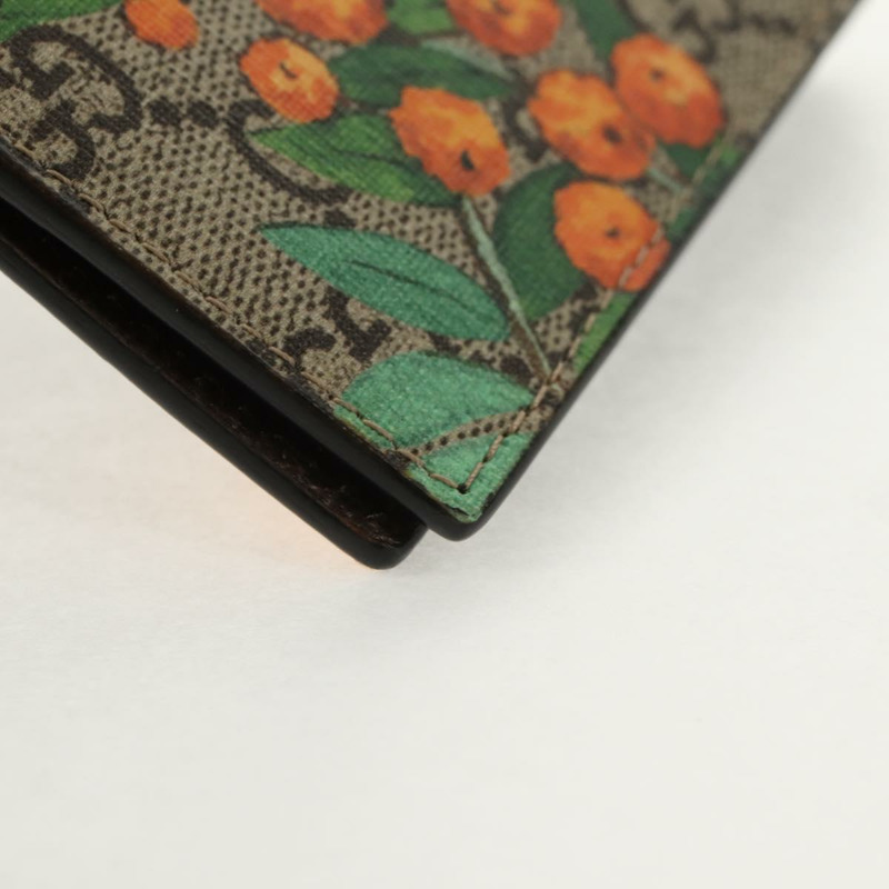 【日本直送】GUCCI GG Supreme錢包 PVC 米色 正品 143023M-14