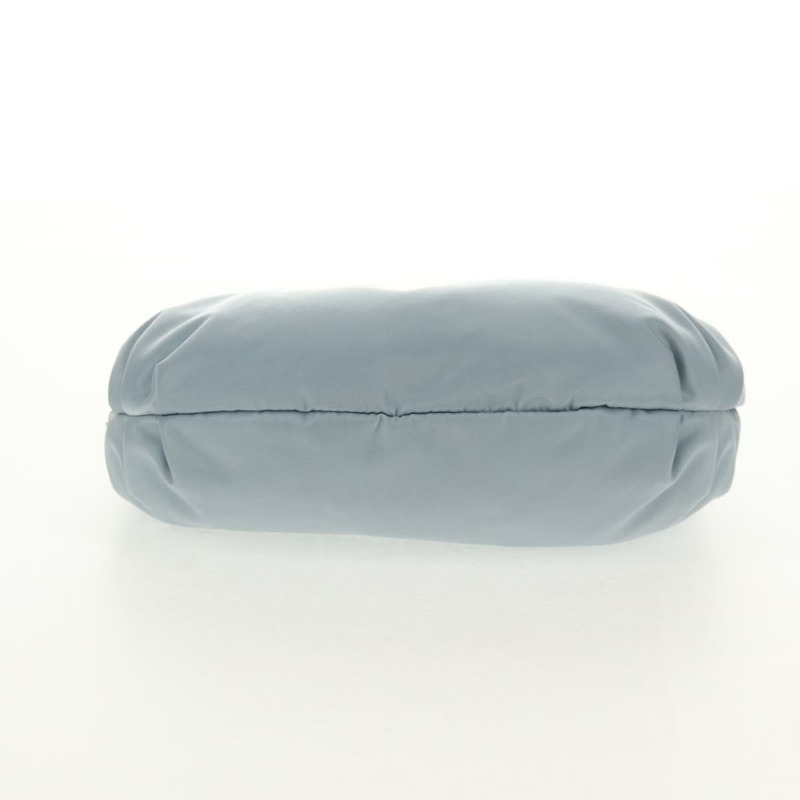 【日本直送】PRADA 尼龍鏈單肩包 淺藍色 銀色 正品 145974M-4