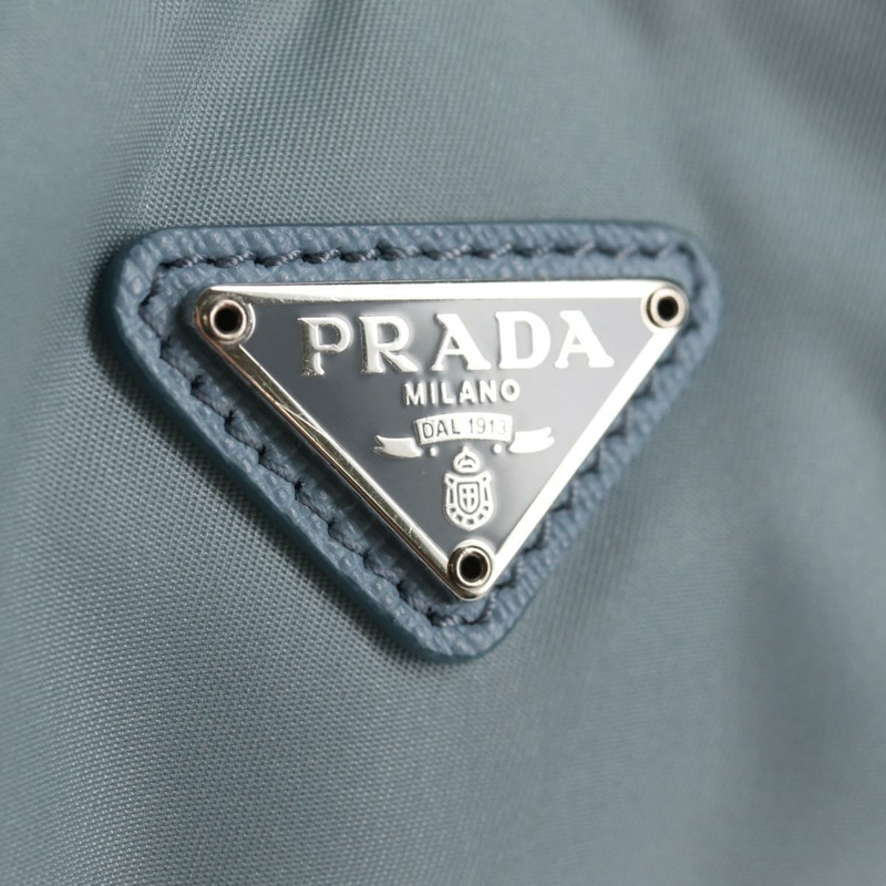 【日本直送】PRADA 尼龍鏈單肩包 淺藍色 銀色 正品 145974M-19