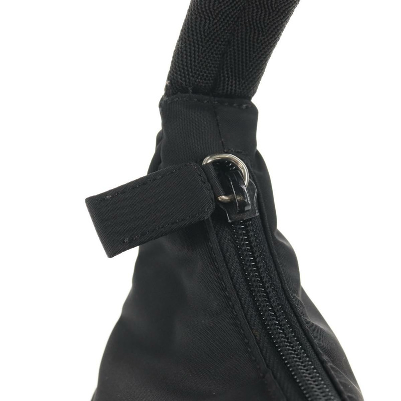 【日本直送】PRADA 尼龍手提包 黑色 銀色 正品 am9186V-9