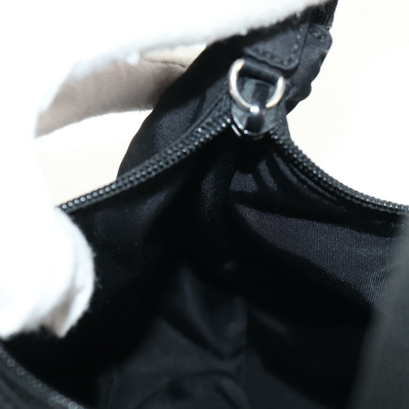 【日本直送】PRADA 尼龍手提包 黑色 銀色 正品 am9186V-19