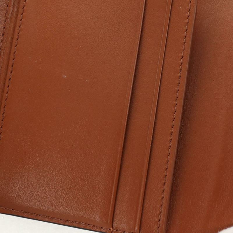 【日本直送】CELINE Triomphe Compact Wallet PVC Black Auth am9212M-10