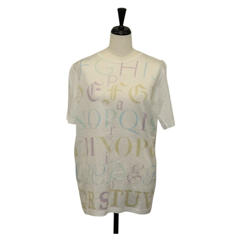 【日本直送】愛馬仕 Margiela Period 短袖T卹 純棉 白色 Auth am9197V-0