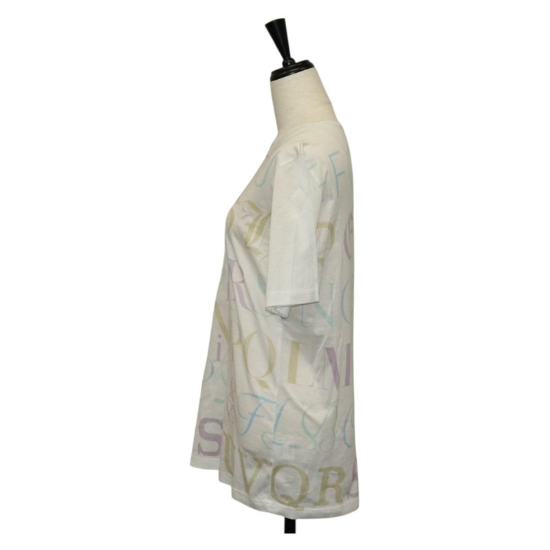 【日本直送】愛馬仕 Margiela Period 短袖T卹 純棉 白色 Auth am9197V-2