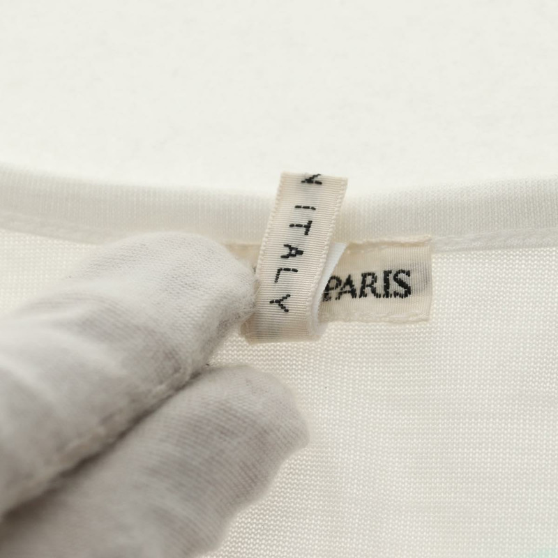 【日本直送】愛馬仕 Margiela Period 短袖T卹 純棉 白色 Auth am9197V-7