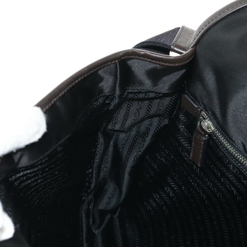 【日本直送】PRADA 單肩包 尼龍 黑色 銀色 正品 am9263V-26