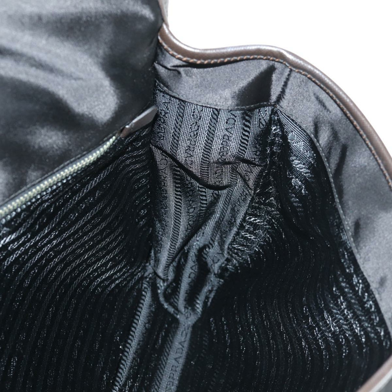 【日本直送】PRADA 單肩包 尼龍 黑色 銀色 正品 am9263V-27