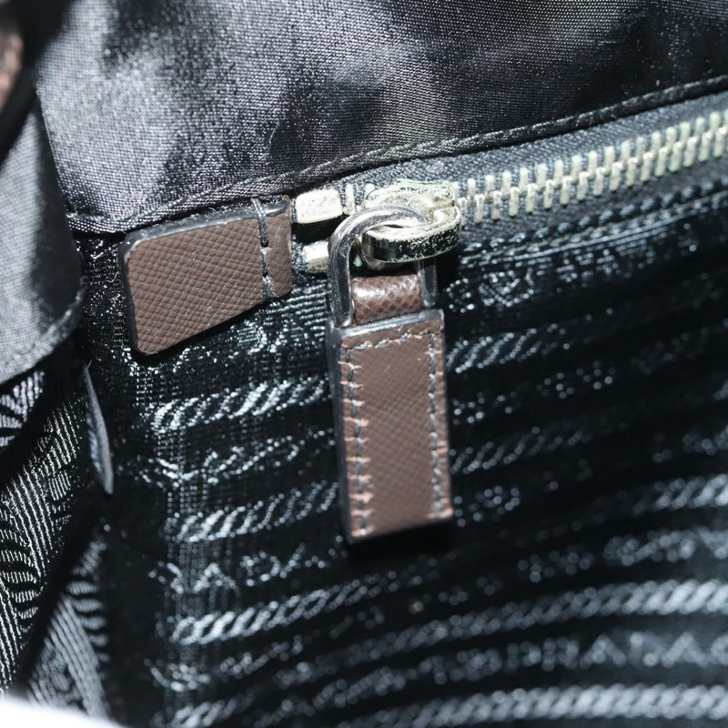 【日本直送】PRADA 單肩包 尼龍 黑色 銀色 正品 am9263V-28