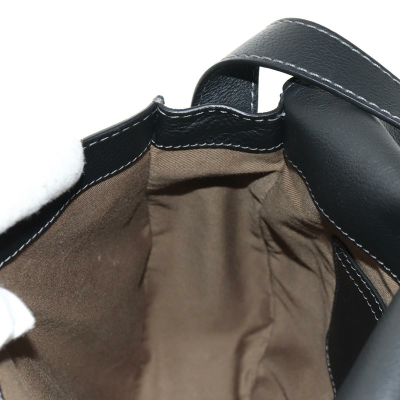 【日本直送】Chloe Mercy 單肩包，黑色金色皮革，正品 am9250V-22