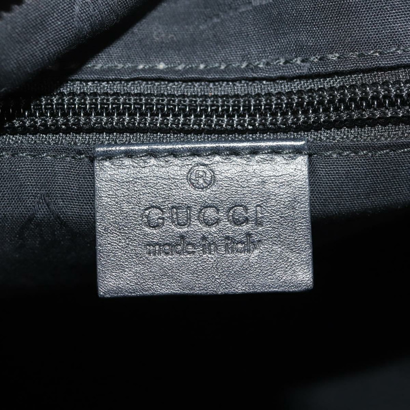 【日本直送】GUCCI GG 經典款單肩包 PVC材質 黑銀 201446 Auth am9344V-20