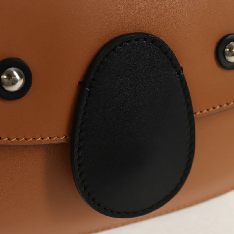 【日本直送】GUCCI 兒童無尾熊手提包 皮革 棕色 銀色 605824 正品 146368V-20