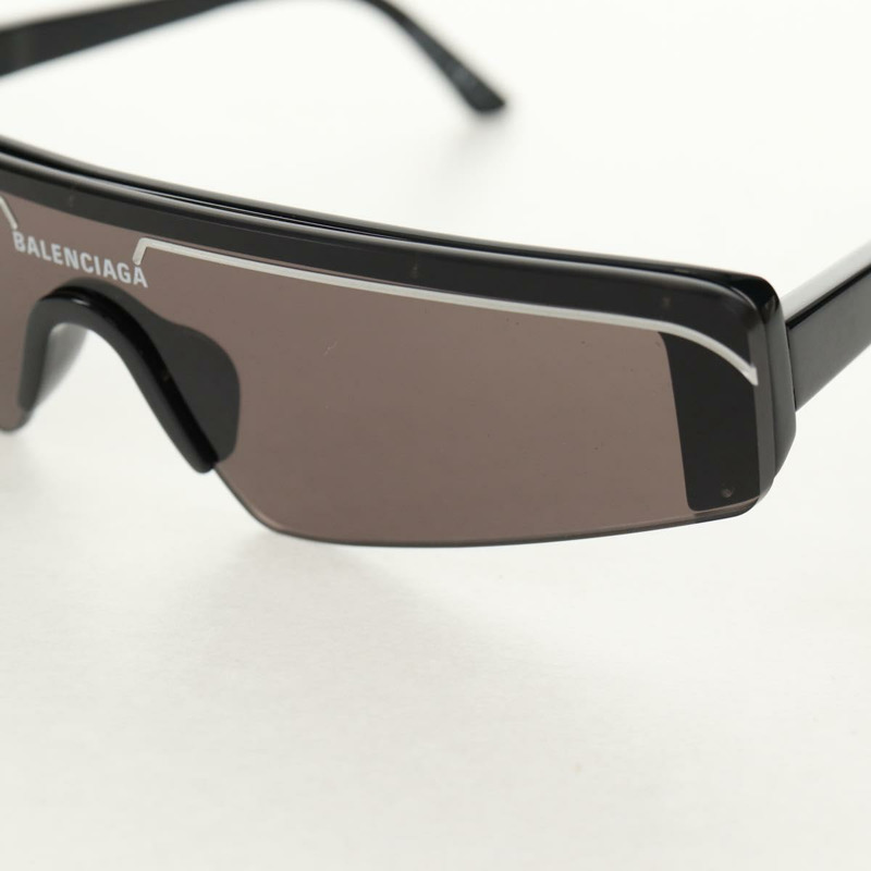 【日本直送】BALENCIAGA 黑色塑膠太陽眼鏡 Auth am9315M-6