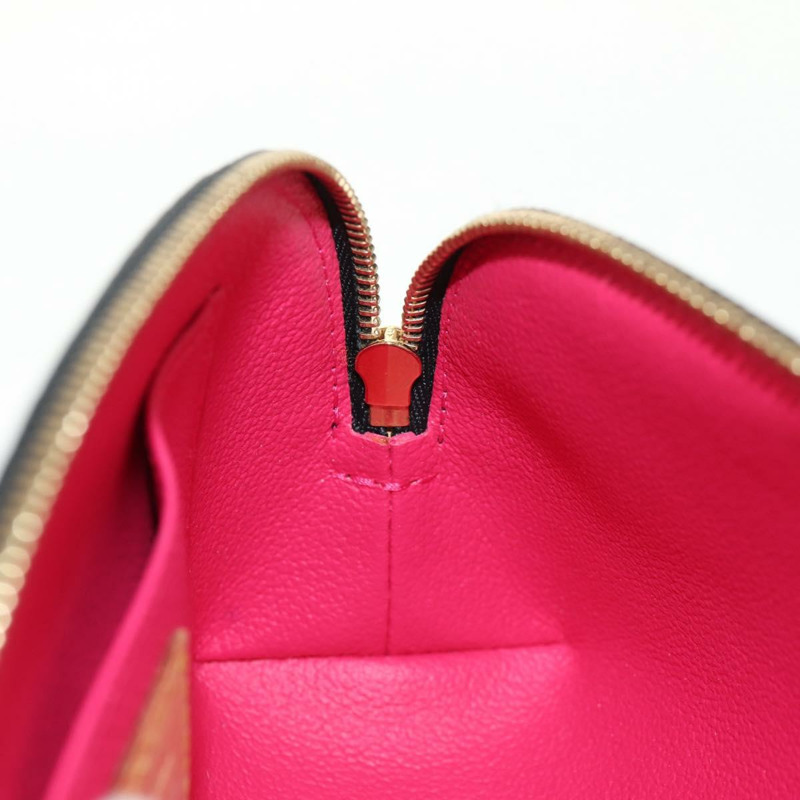 【日本直送】路易威登 Monogram Multicolor Pochette 手拿包 黑色 M47355 LV Auth 146126V-16