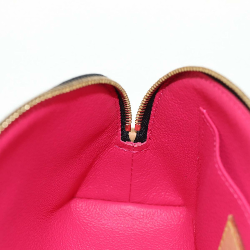 【日本直送】路易威登 Monogram Multicolor Pochette 手拿包 黑色 M47355 LV Auth 146126V-17