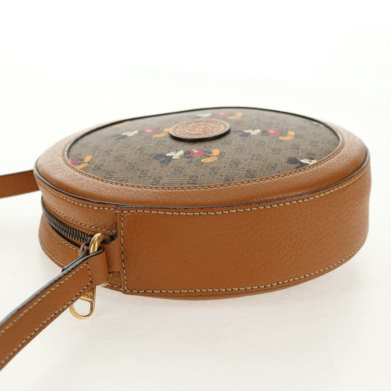 【日本直送】GUCCI Micro GG Supreme Disney 聯名手提包 PVC 米色 603938 正品 146131M-2