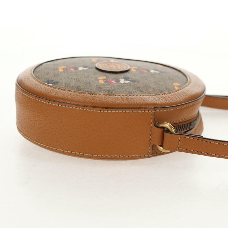 【日本直送】GUCCI Micro GG Supreme Disney 聯名手提包 PVC 米色 603938 正品 146131M-3