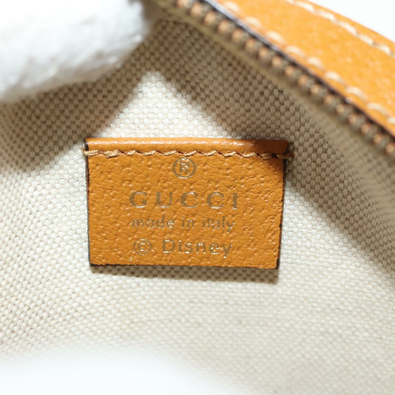 【日本直送】GUCCI Micro GG Supreme Disney 聯名手提包 PVC 米色 603938 正品 146131M-19