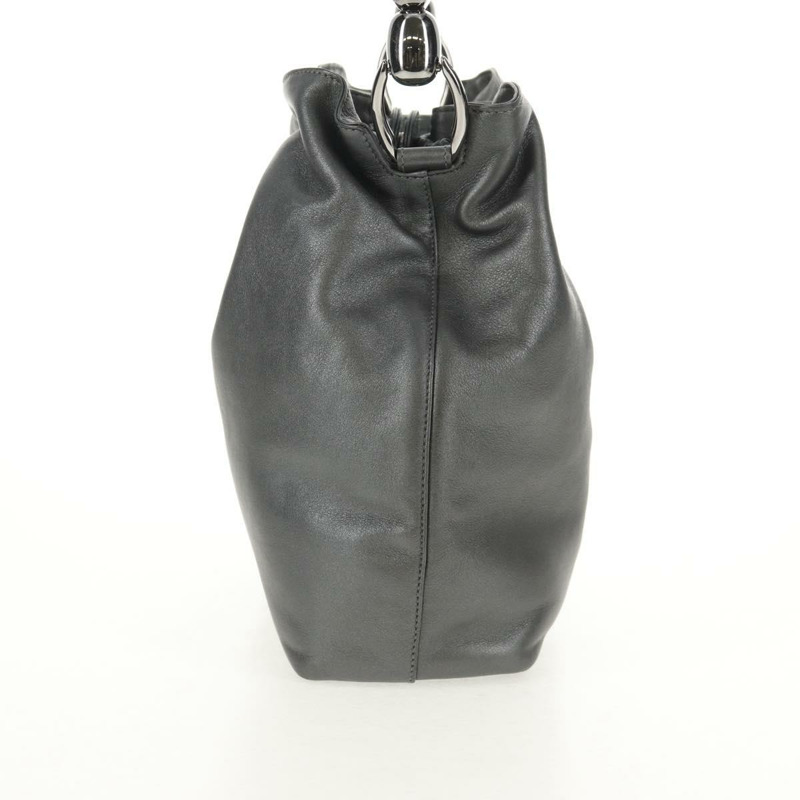 【日本直送】Christian Dior Maris Pearl 手提包 皮革 銀色 正品 sw1587V-2