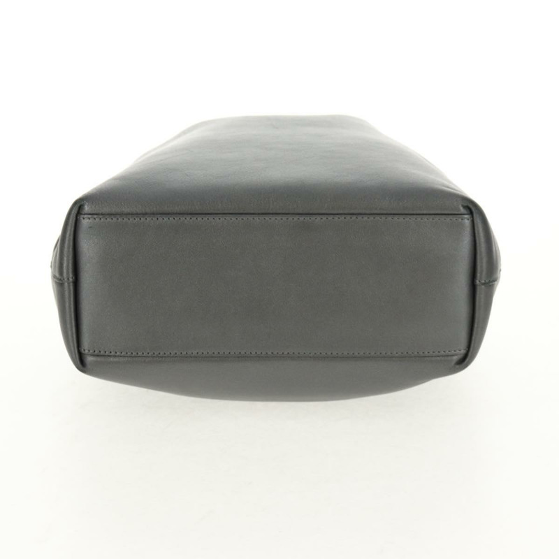 【日本直送】Christian Dior Maris Pearl 手提包 皮革 銀色 正品 sw1587V-4