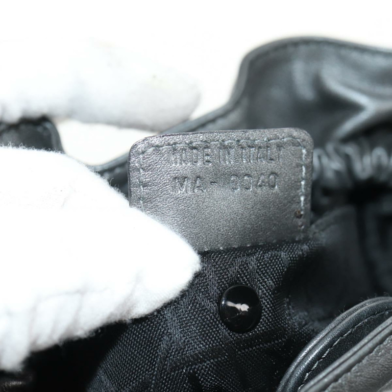 【日本直送】Christian Dior Maris Pearl 手提包 皮革 銀色 正品 sw1587V-10