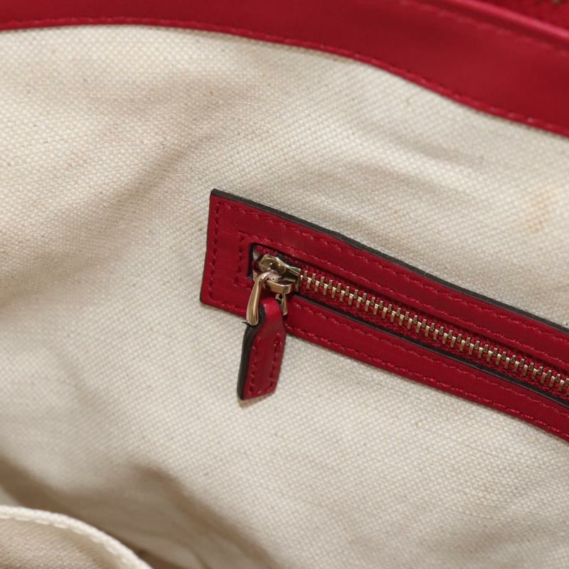 【日本直送】GUCCI GG帆布愛心圖案手提包 2way Beige Red Auth ki5996V-27