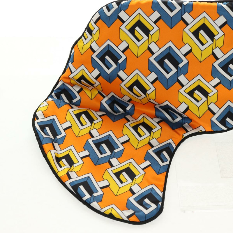 【日本直送】GUCCI 旅行套裝 旅行箱 絲綢 橘色 藍色 正品 141722M-2