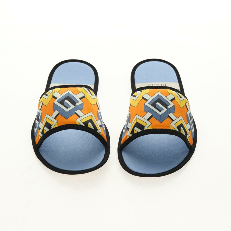 【日本直送】GUCCI 旅行套裝 旅行箱 絲綢 橘色 藍色 正品 141722M-12