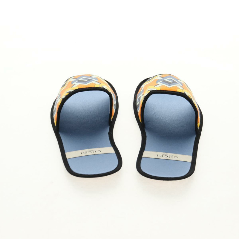 【日本直送】GUCCI 旅行套裝 旅行箱 絲綢 橘色 藍色 正品 141722M-15