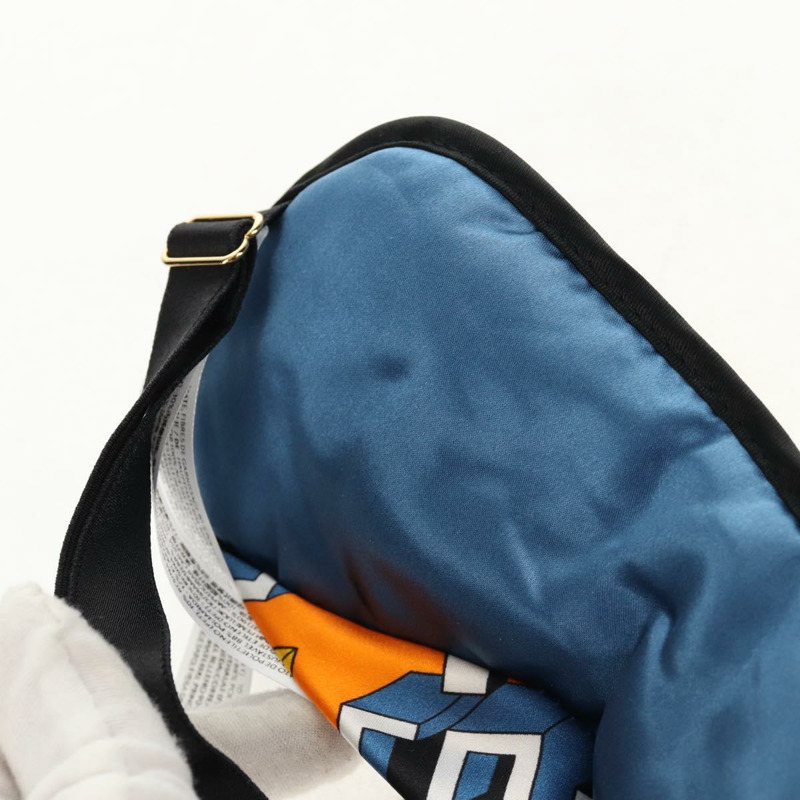 【日本直送】GUCCI 旅行套裝 旅行箱 絲綢 橘色 藍色 正品 141722M-27