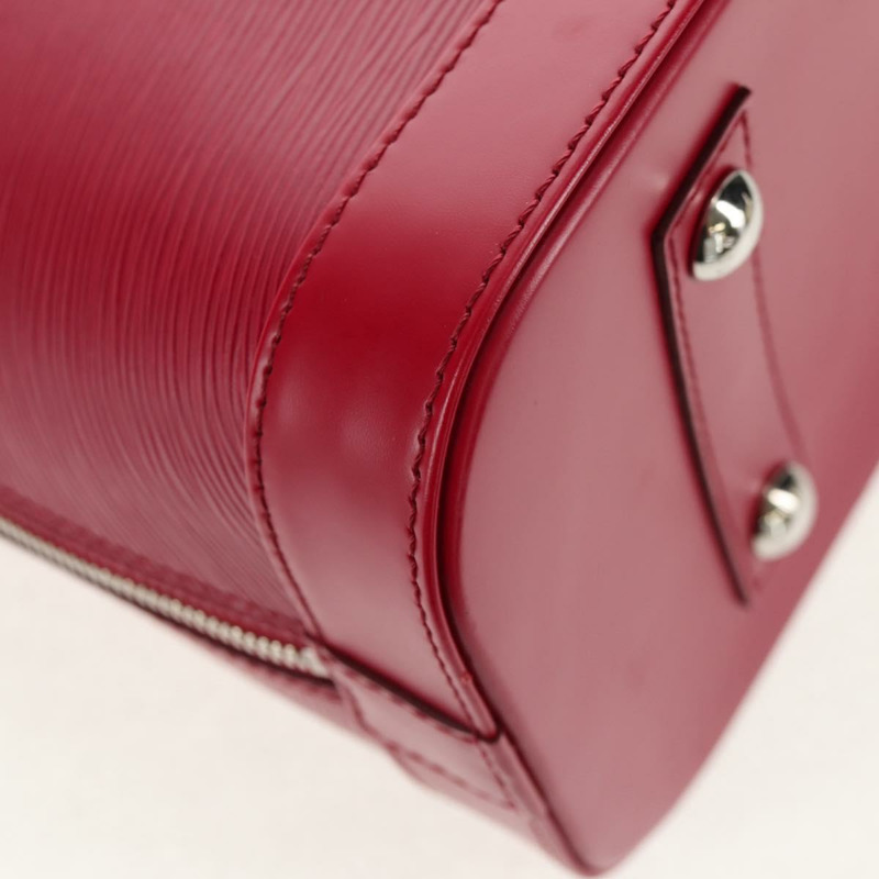 【日本直送】路易威登 Epi Alma PM 手提包，玫紅色，M40490，LV 正品，編號 146653V-15
