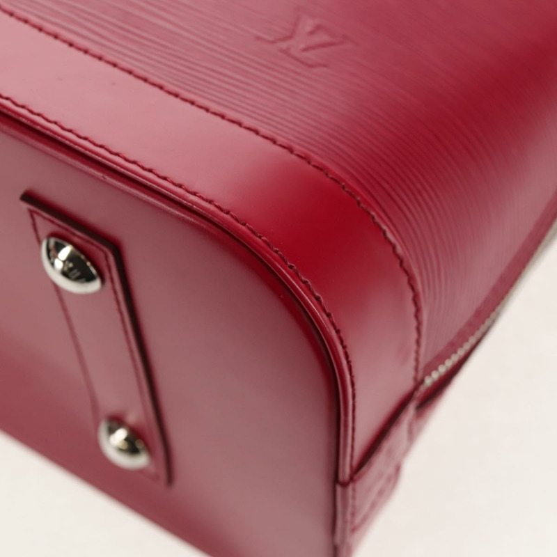 【日本直送】路易威登 Epi Alma PM 手提包，玫紅色，M40490，LV 正品，編號 146653V-16
