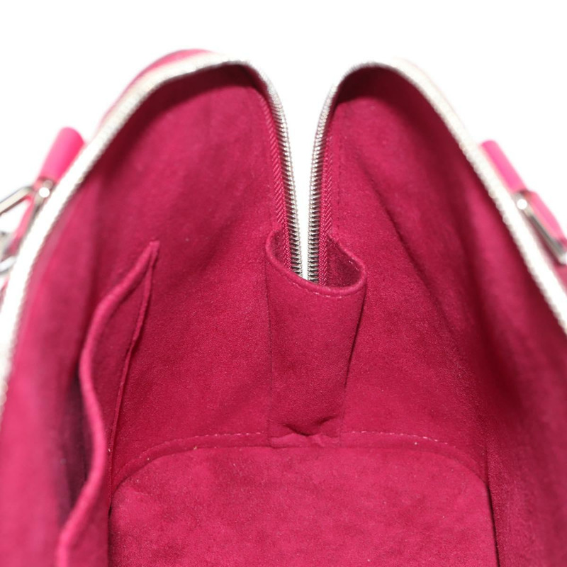 【日本直送】路易威登 Epi Alma PM 手提包，玫紅色，M40490，LV 正品，編號 146653V-23