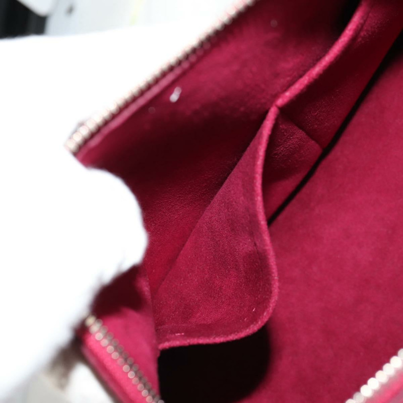 【日本直送】路易威登 Epi Alma PM 手提包，玫紅色，M40490，LV 正品，編號 146653V-24