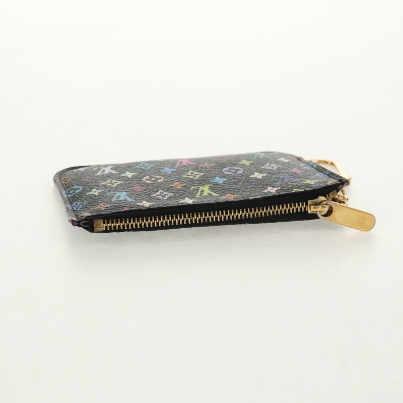 【日本直送】路易威登 Multicolor Pochette Cles NM 零錢包 黑色 M60279 正品 146522V-4
