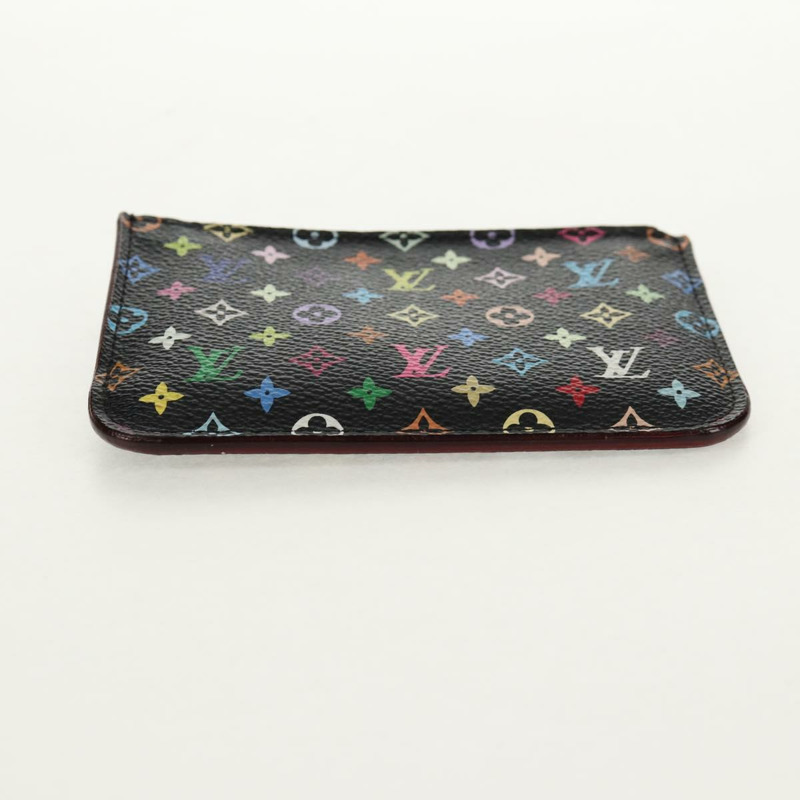 【日本直送】路易威登 Multicolor Pochette Cles NM 零錢包 黑色 M60279 正品 146522V-5
