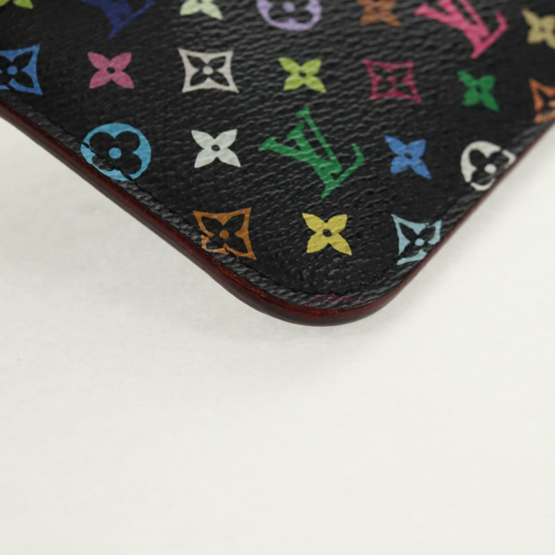 【日本直送】路易威登 Multicolor Pochette Cles NM 零錢包 黑色 M60279 正品 146522V-14