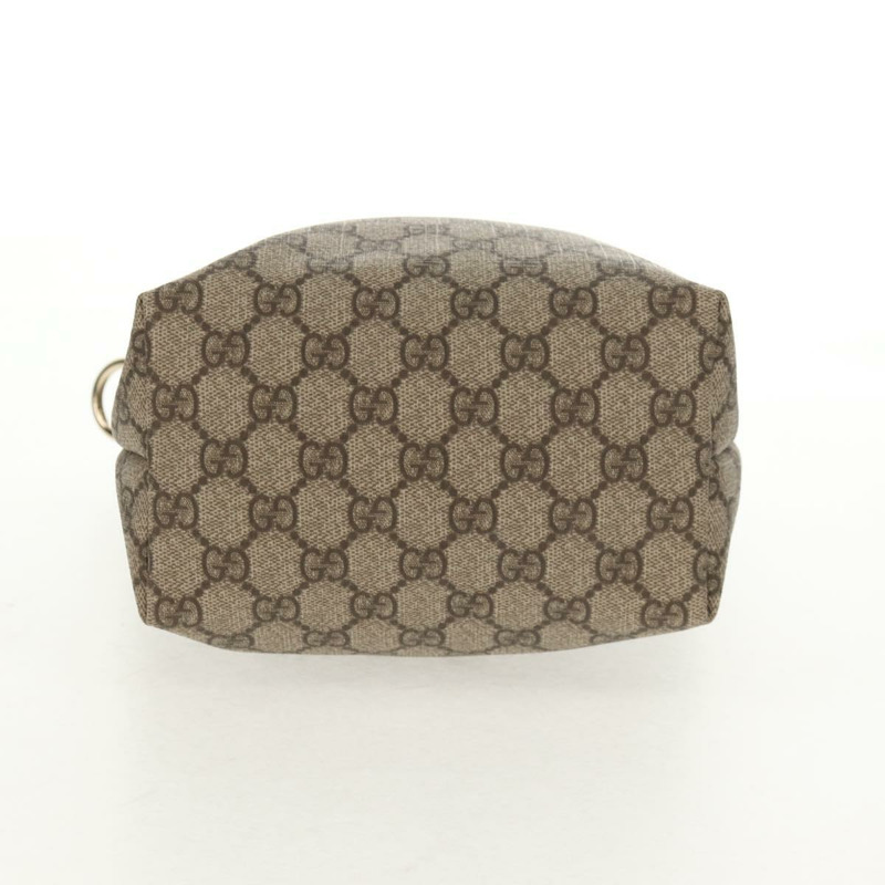 【日本直送】GUCCI GG Supreme 托特包 PVC 皮革 米色 銀色 189897 正品 yk19708V-4