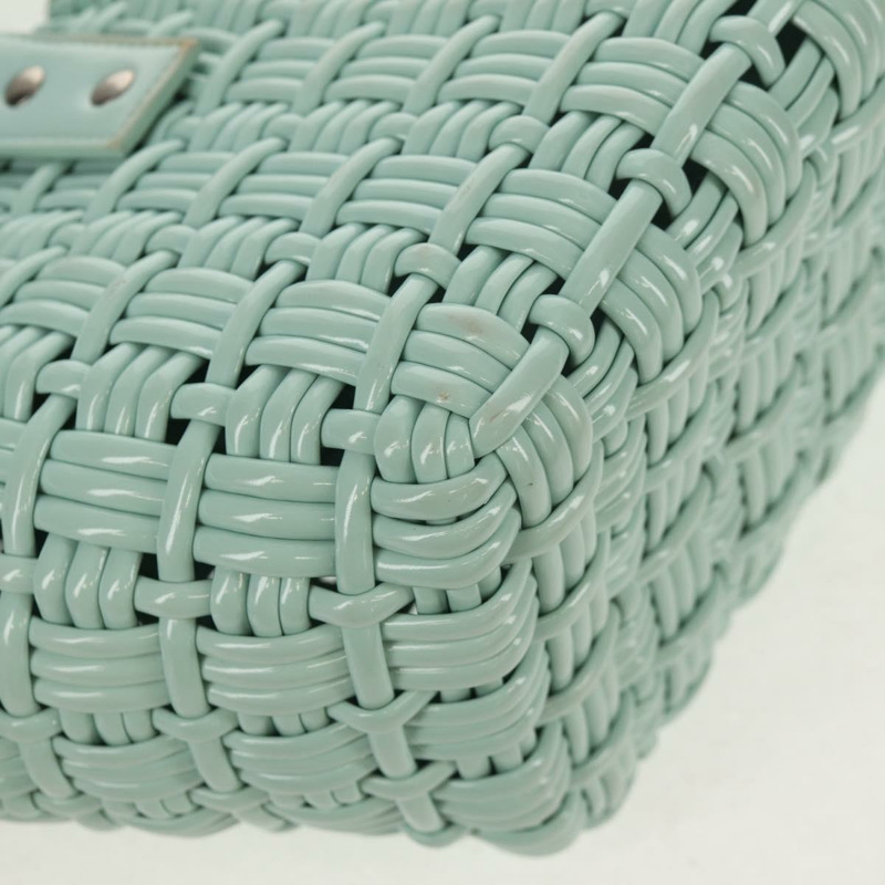 【日本直送】BALENCIAGA Bistro XS 手提包，橡膠材質，兩用，青檸綠/銀色，貨號 671342，正品號 147970V-19