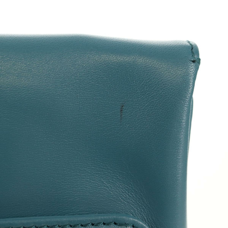 【日本直送】Christian Dior 鏈條雙肩包 皮革 藍色 金色 正品 147974M-2