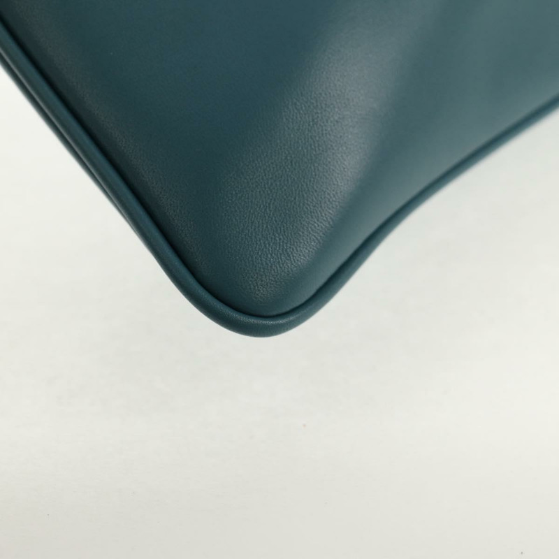 【日本直送】Christian Dior 鏈條雙肩包 皮革 藍色 金色 正品 147974M-17