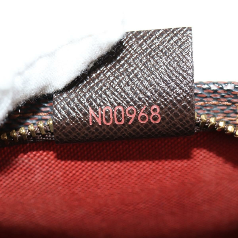 【日本直送】路易威登 Damier Ebene Trousse 化妝包 N51982 LV 正品 147607V-10