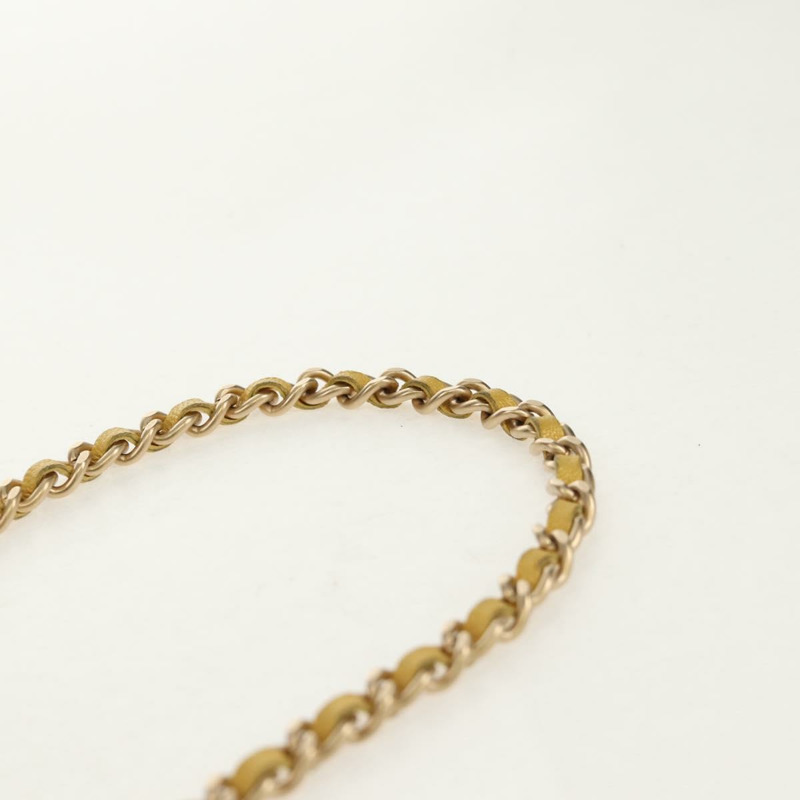 【日本直送】香奈兒鏈條絎縫肩背包，皮革材質，金色，CC標誌，正品編號140358M-13