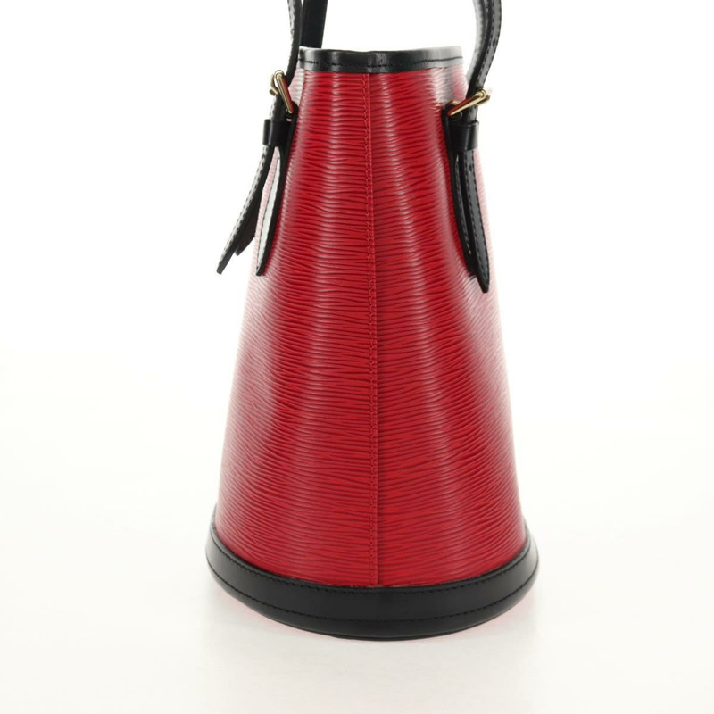 【日本直送】路易威登 Epi 水桶 PM 單肩包 SPO 紅黑 LV 正品 140506V-3