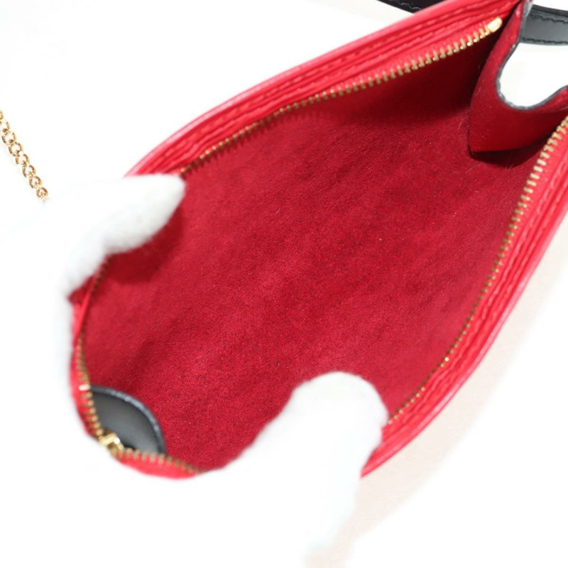 【日本直送】路易威登 Epi 水桶 PM 單肩包 SPO 紅黑 LV 正品 140506V-22