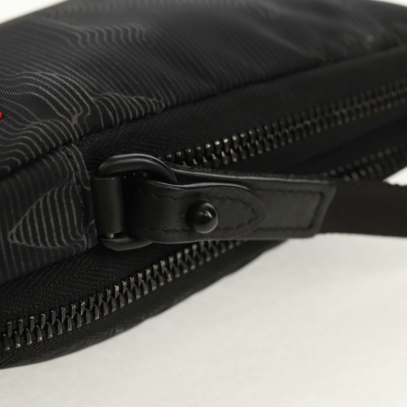 【日本直送】路易威登 3D Monogram 雙手機袋 黑色 M80141 LV 正品 140387M-18