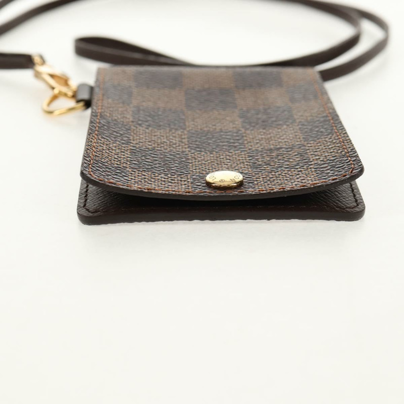 【日本直送】路易威登 Damier Ebene Porte Cartes ID Bandouliere 保護套 N60016 正品 136567V-4