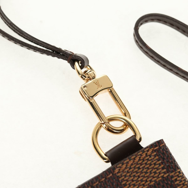 【日本直送】路易威登 Damier Ebene Porte Cartes ID Bandouliere 保護套 N60016 正品 136567V-7